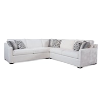 Customizable Three Piece Corner Sectional