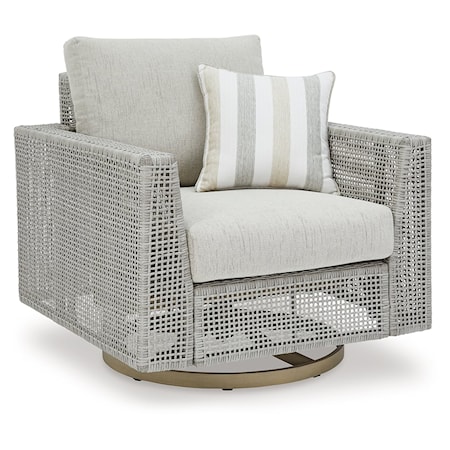 Swivel Lounge W/ Cushion