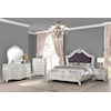 New Classic Argento 5-Piece Bedroom Set Cal. King