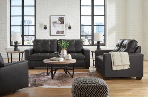 Contemporary 3-Piece Living Room Set