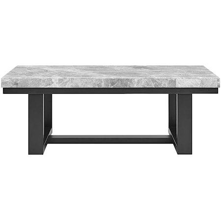 LUCA GREY MARBLE COCKTAIL TABLE | .
