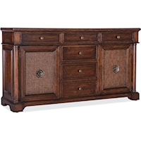 Traditional 6-Drawer Buffet