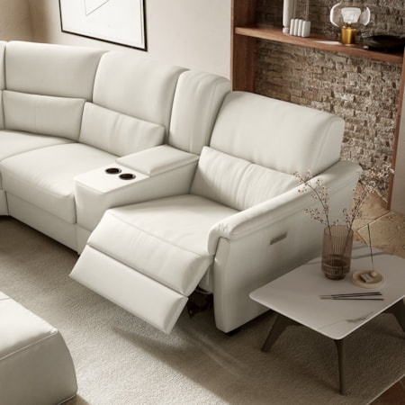 Astuzia L-Shaped Sectional w/Reclining Seats