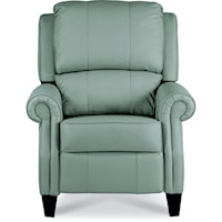 Transitional High Leg Power Reclining Chair with USB Port