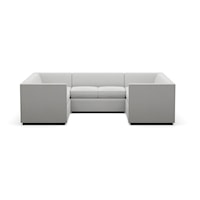 Chesterfield 3-Piece Sectional Conversation Sofa