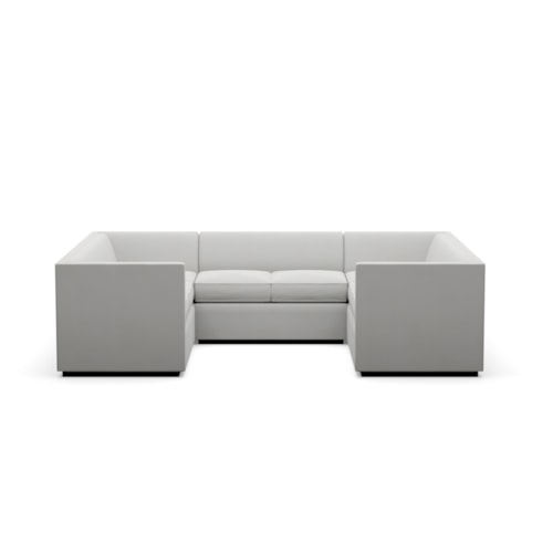 Chesterfield 3-Piece Sectional Conversation Sofa