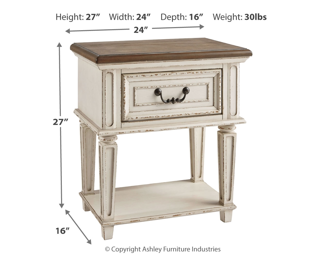 1-Drawer Nightstand