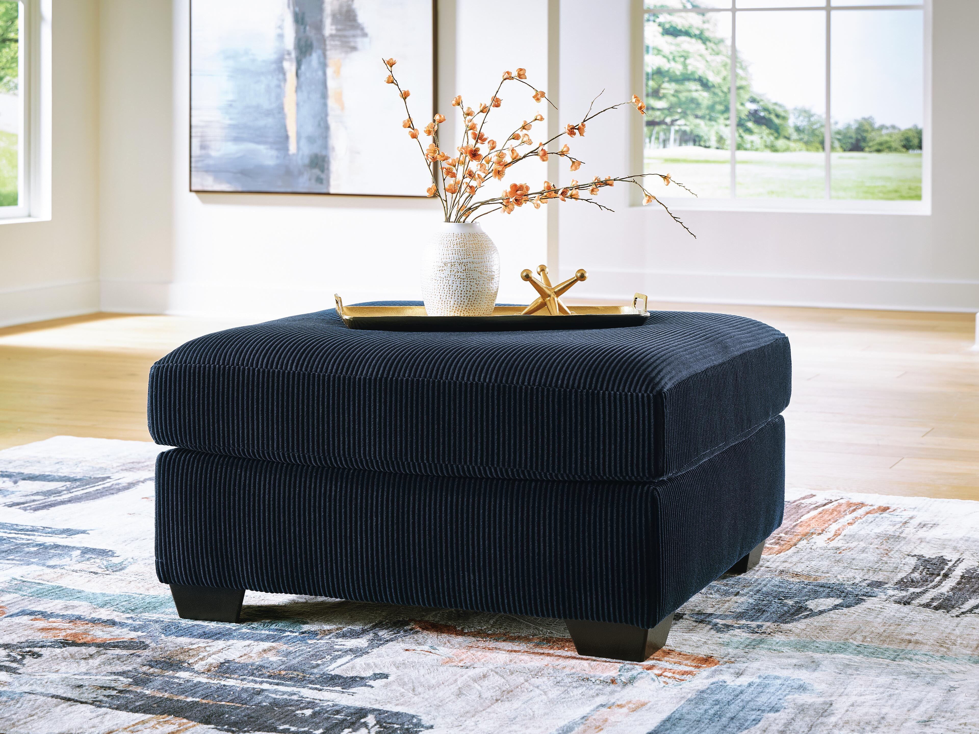 Oversized Accent Ottoman