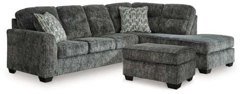2-Piece Sectional And Ottoman