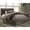 Benchcraft by Ashley Derekson Queen Panel Bed with 4 Storage Drawers