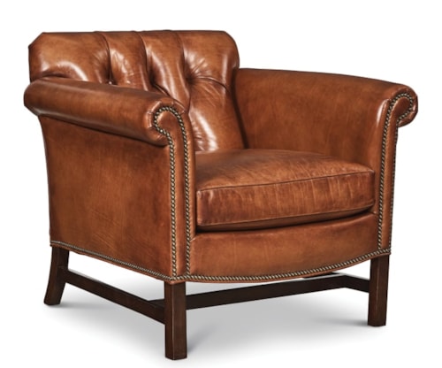 Traditional Accent chair with Tufted Back
