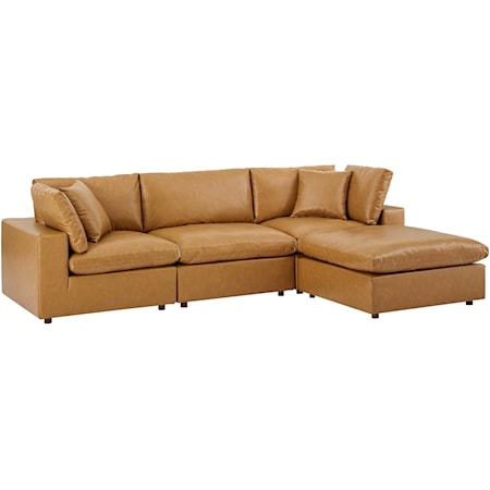 4-Piece Sectional Sofa