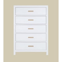 Transitional 5-Drawer Chest