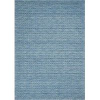 6'6" x 9'6" Denim Rectangle Rug