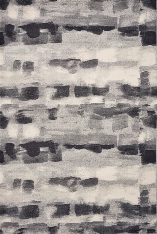 9'10" x 13'2" Grey Palette Rug