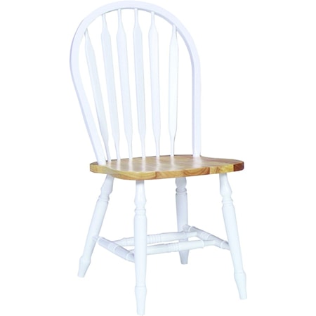 Casual Arrowback Side Chair