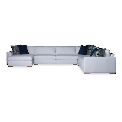 Century Outdoor Upholstery Great Room Outdoor Sectional Sofa