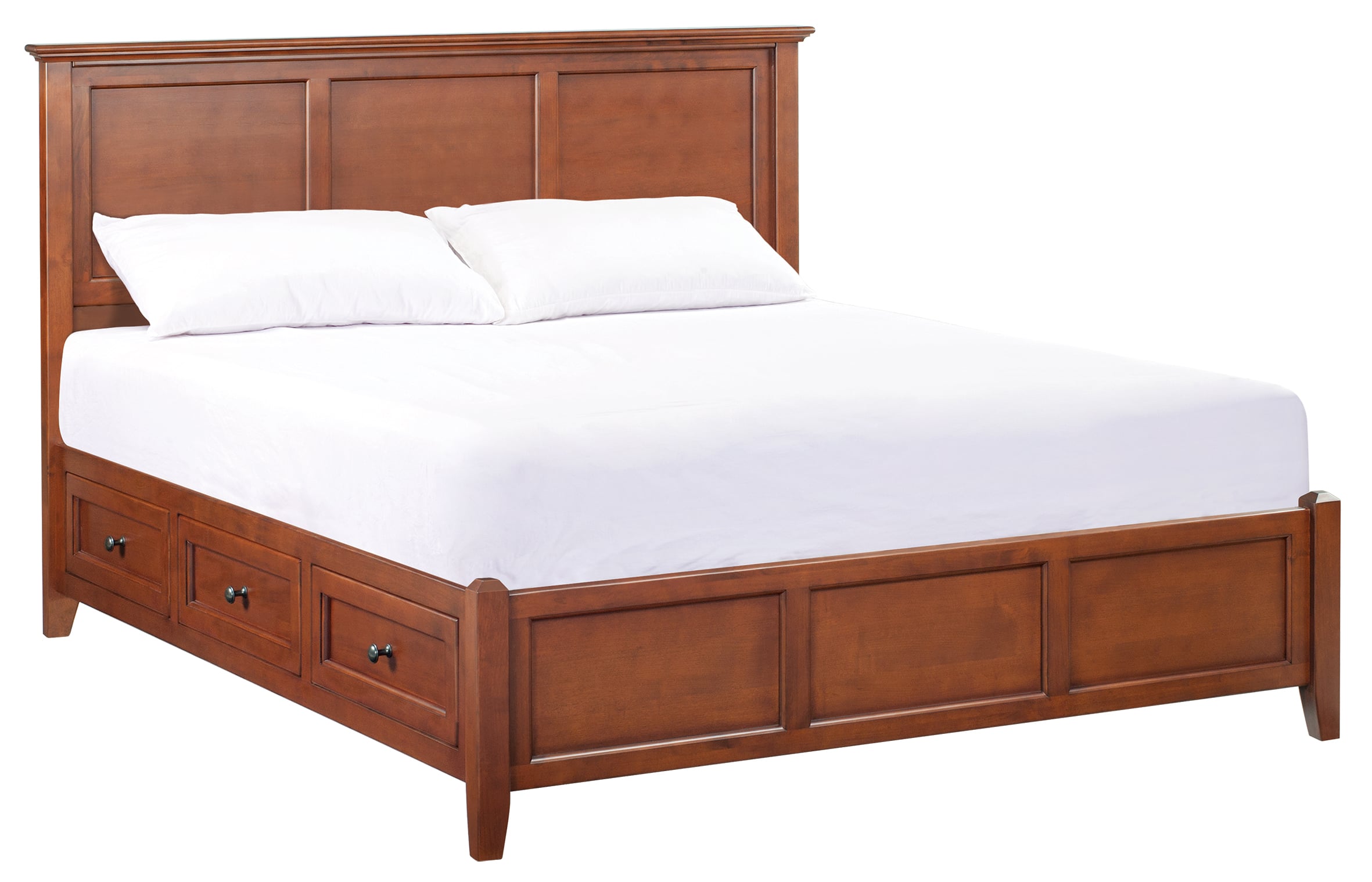 King Petite Storage Bed