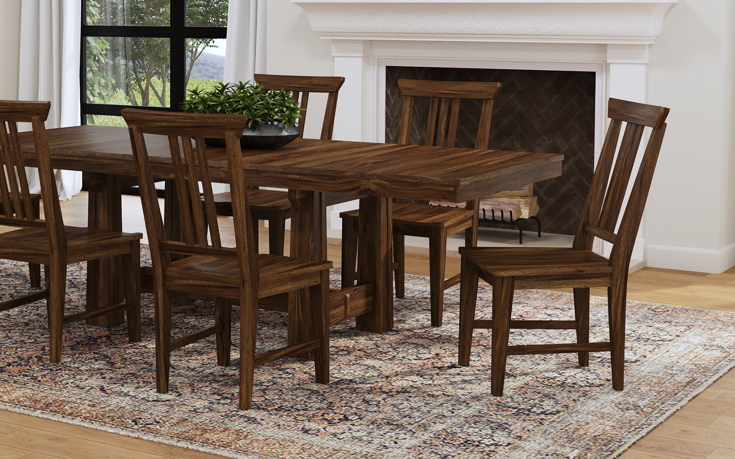 Slatback Dining Chair