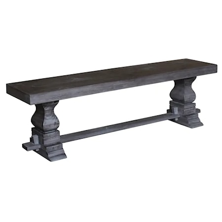 Wood Dining Bench