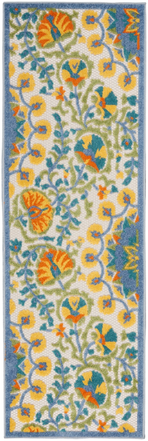 2'3" x 8' Multicolor Runner Rug