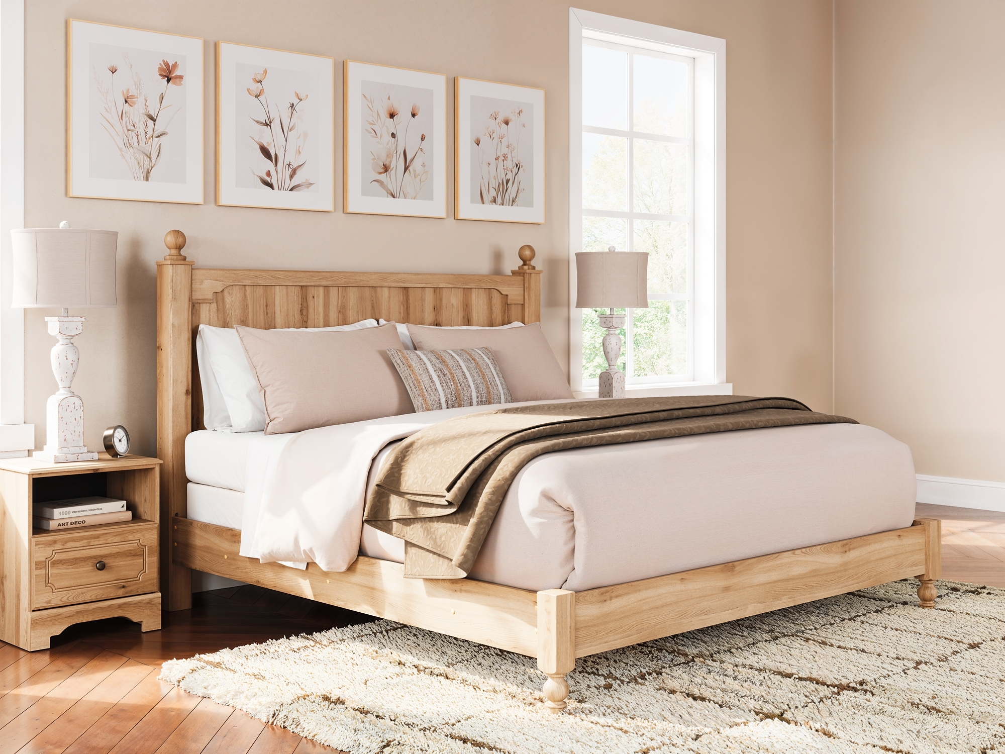 Signature Design by Ashley Aleaport King Panel Bed