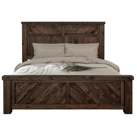 King Panel Bed