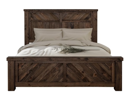 Farmhouse Queen Panel Bed