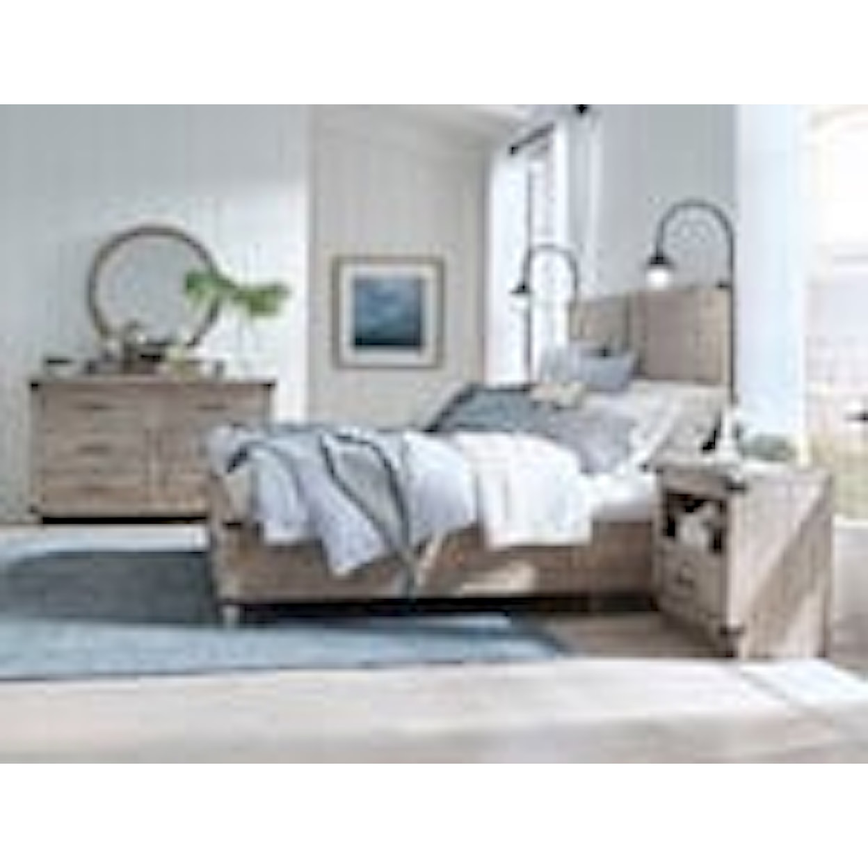 Aspenhome Foundry California King Storage Panel Bed