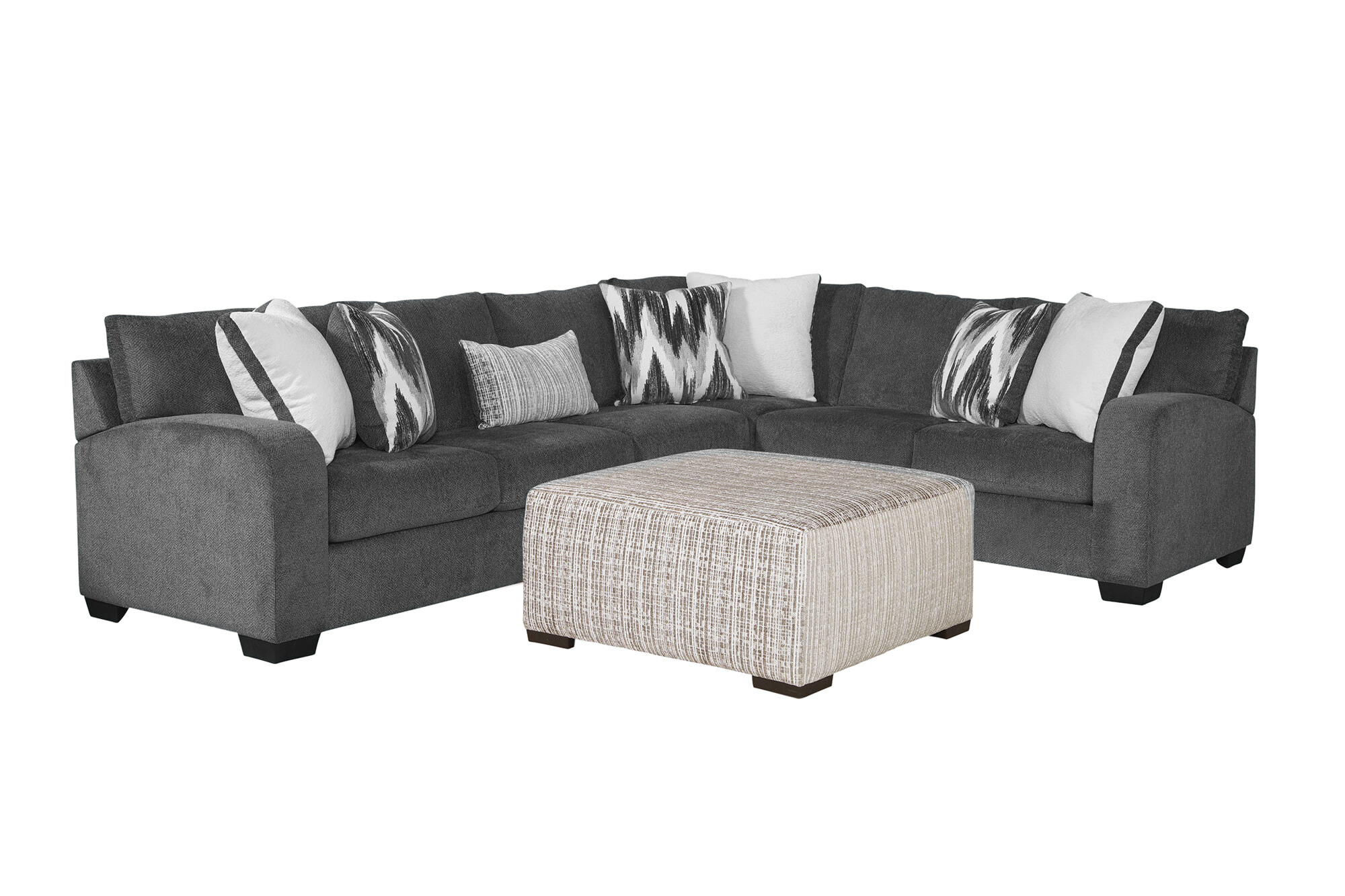 Rectangular Upholstered Ottoman