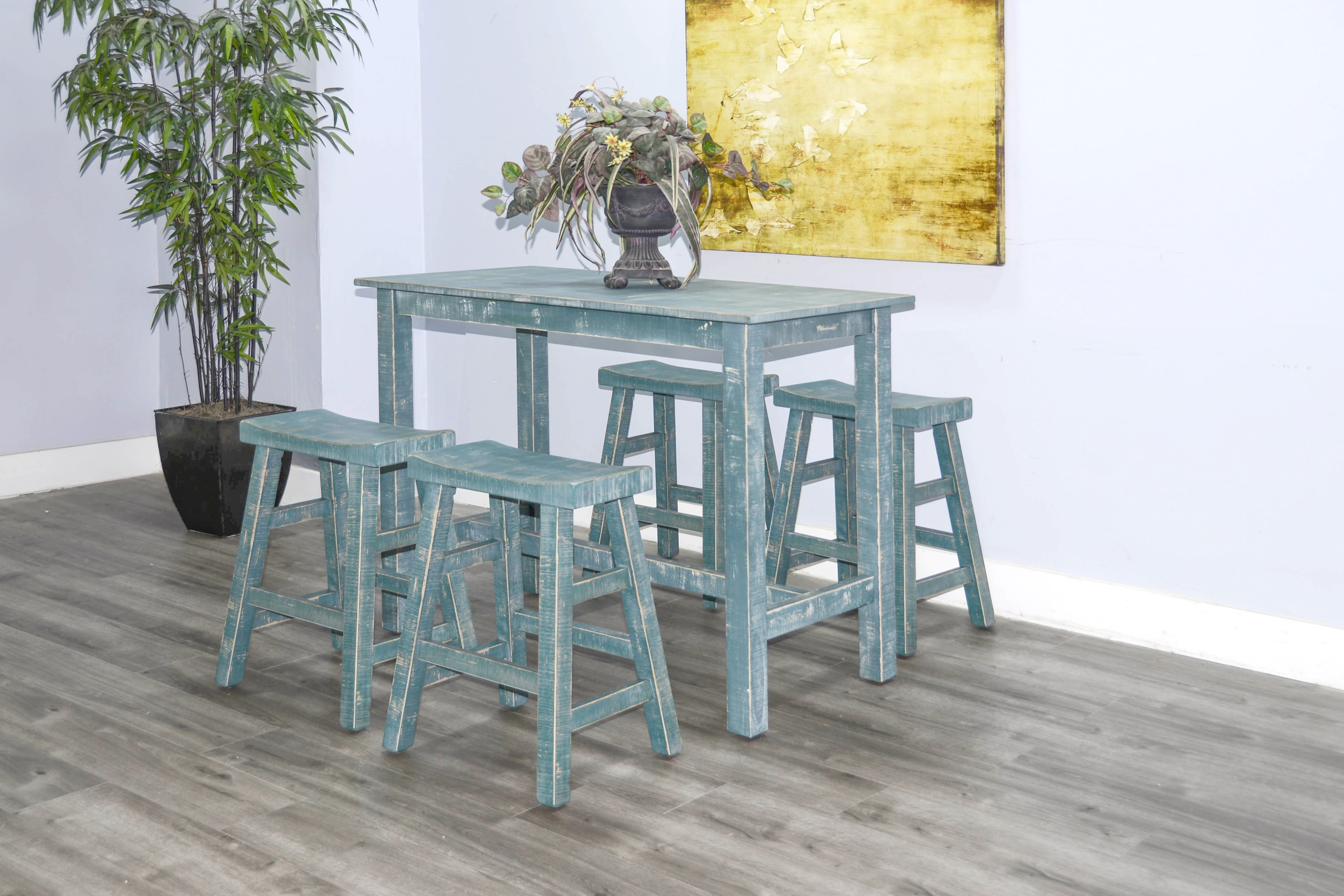 Sunny Designs Marina Sea Grass Counter-Height Dining Table