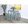 Sunny Designs Marina Sea Grass Counter-Height Dining Table