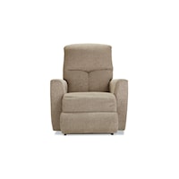 Casual Power Wall Recliner with Power Headrest & Lumbar