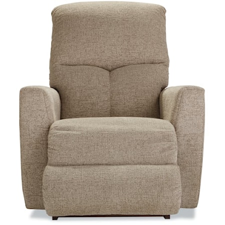 Casual Power Wall Recliner with Power Headrest & Lumbar