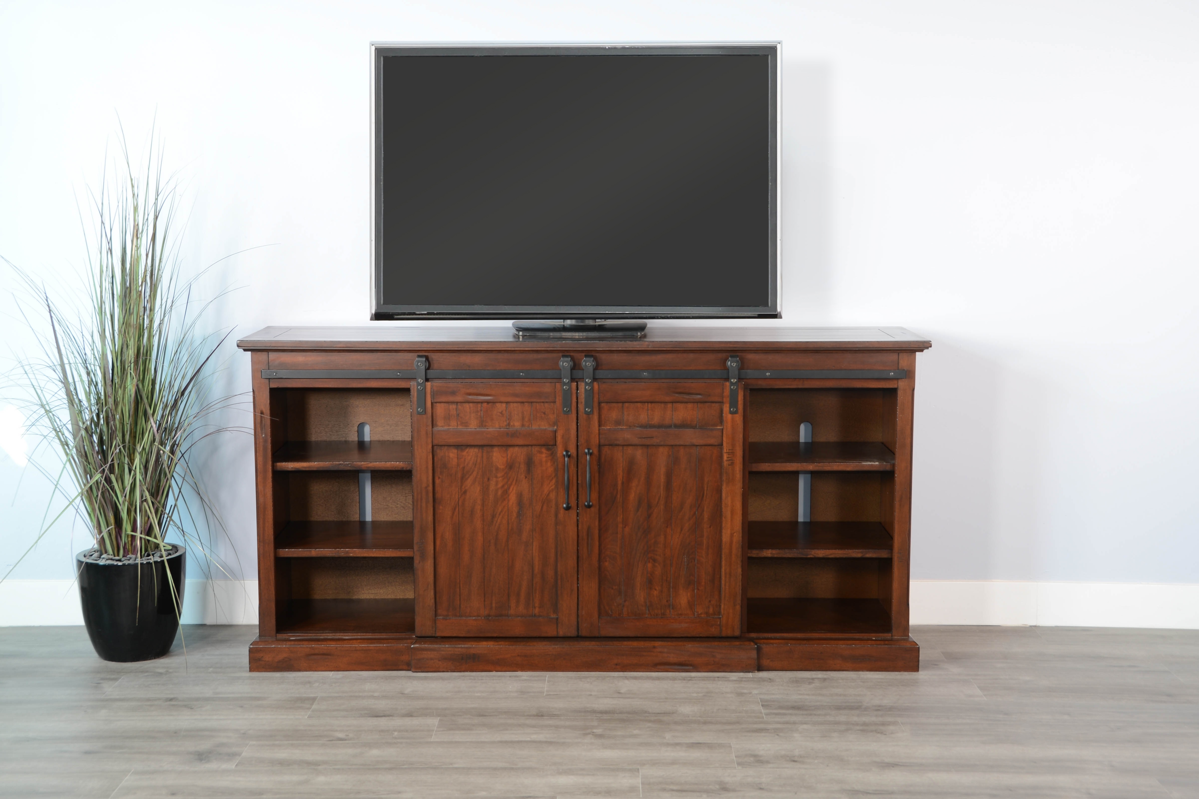Sunny Designs Tuscany TV Console with Sliding Doors