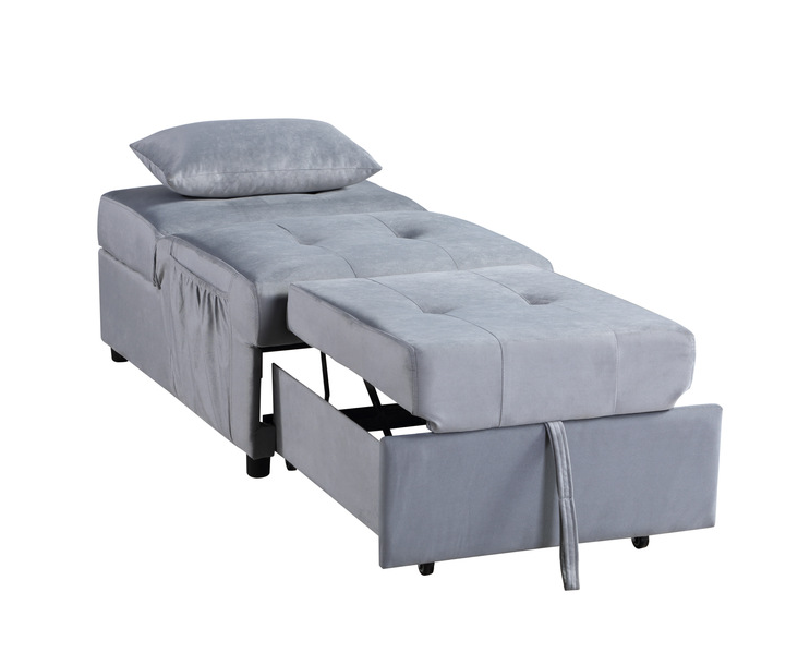 Homelegance Garrell Lift Top Storage Bench with Pull-out Bed