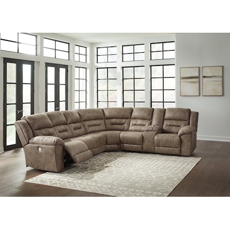 Power Reclining Sectional Sofa