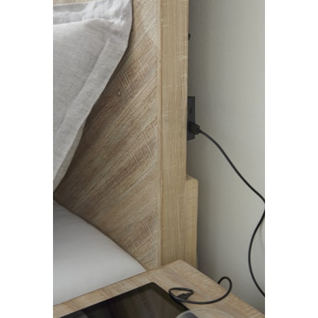 King Panel Bed