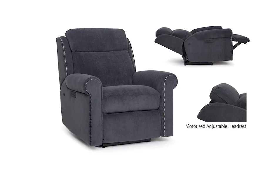 752 Power Recliner by Smith Brothers at Westrich Furniture & Appliances