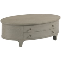 Transitional Coffee Table with Lift Top