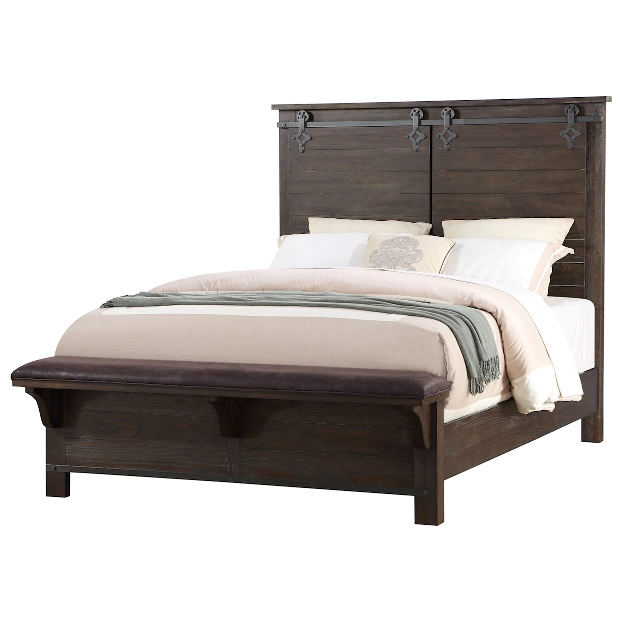 Emerald Newton Queen Bed