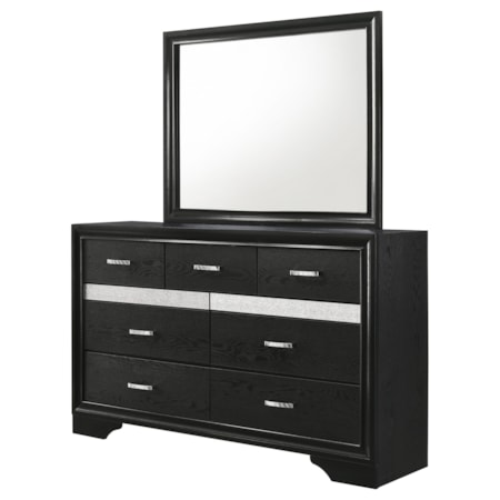 7-drawer Dresser w/ Mirror