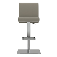 Contemporary Adjustable Swivel Barstool