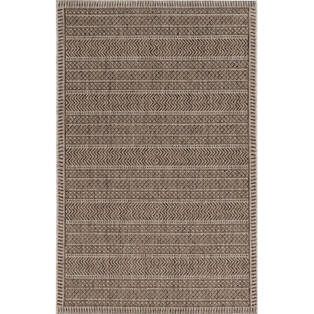 7'10" x 10'10" Mocha Izteca Rug