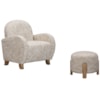 Bassett Mirror Willow Willow Chair & Ottoman Set