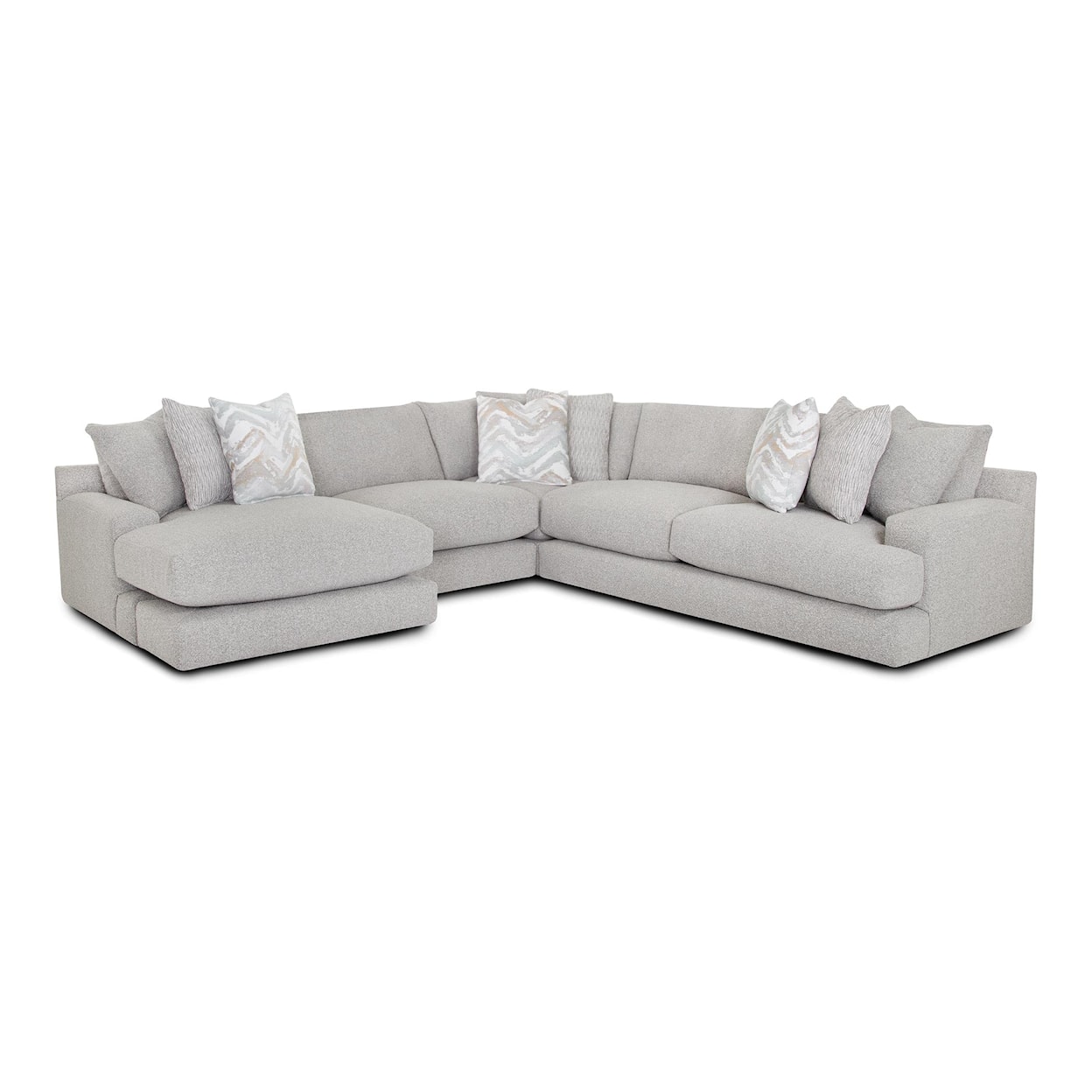 Franklin 961 Meade 3-Piece Sectional Sofa