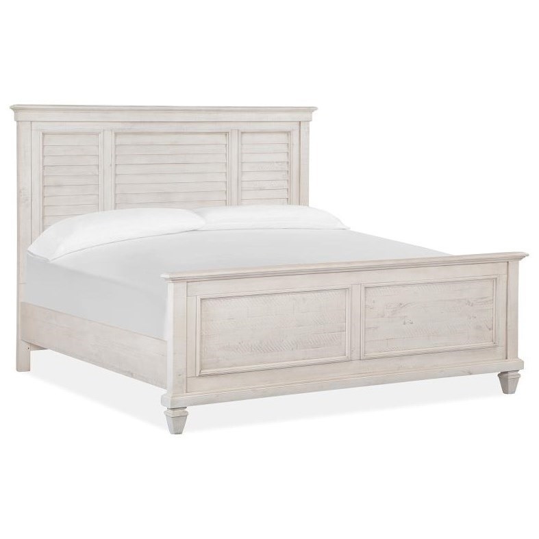 Sharon Newport King Shutter Panel Bed