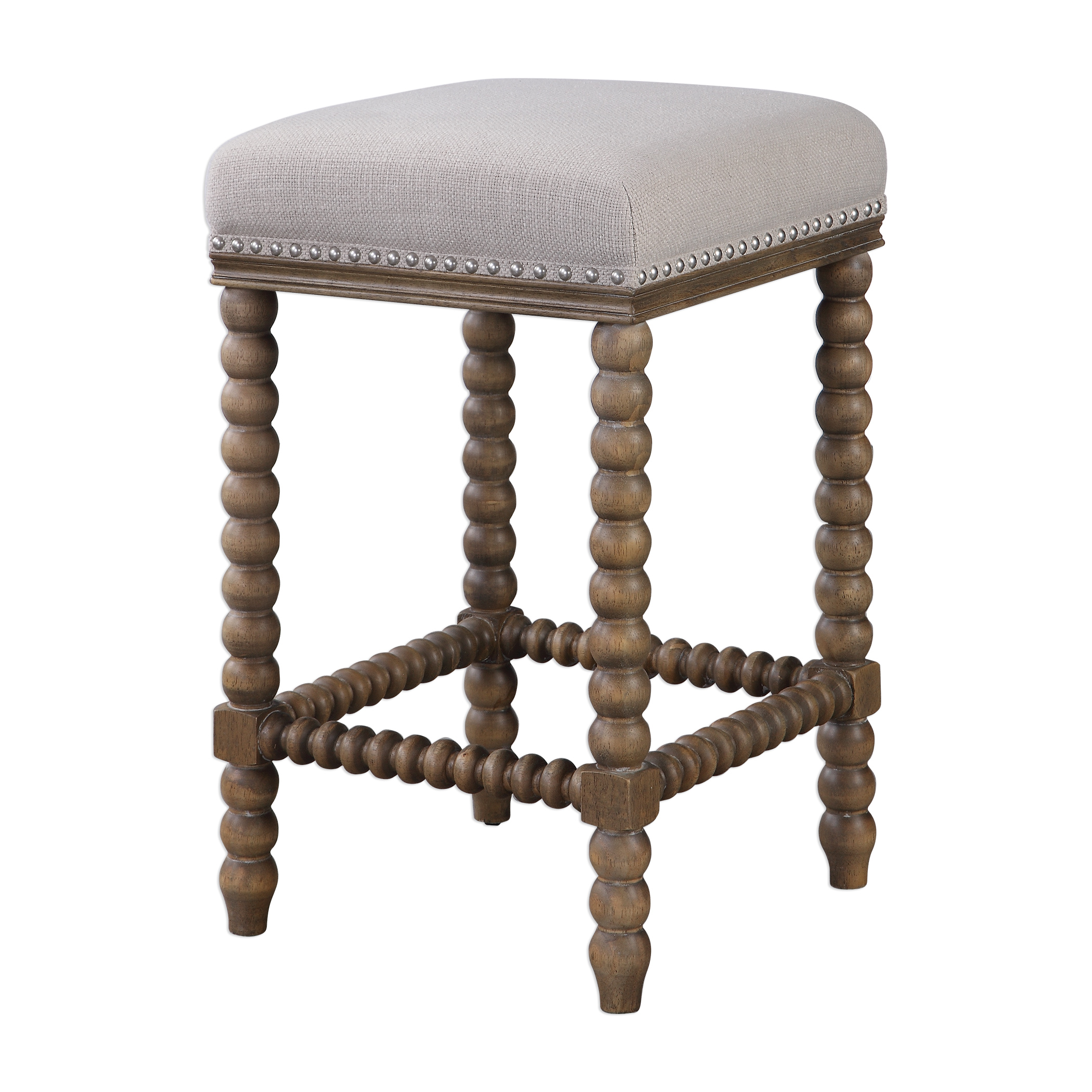 Uttermost Pryce Pryce Wooden Counter Stool