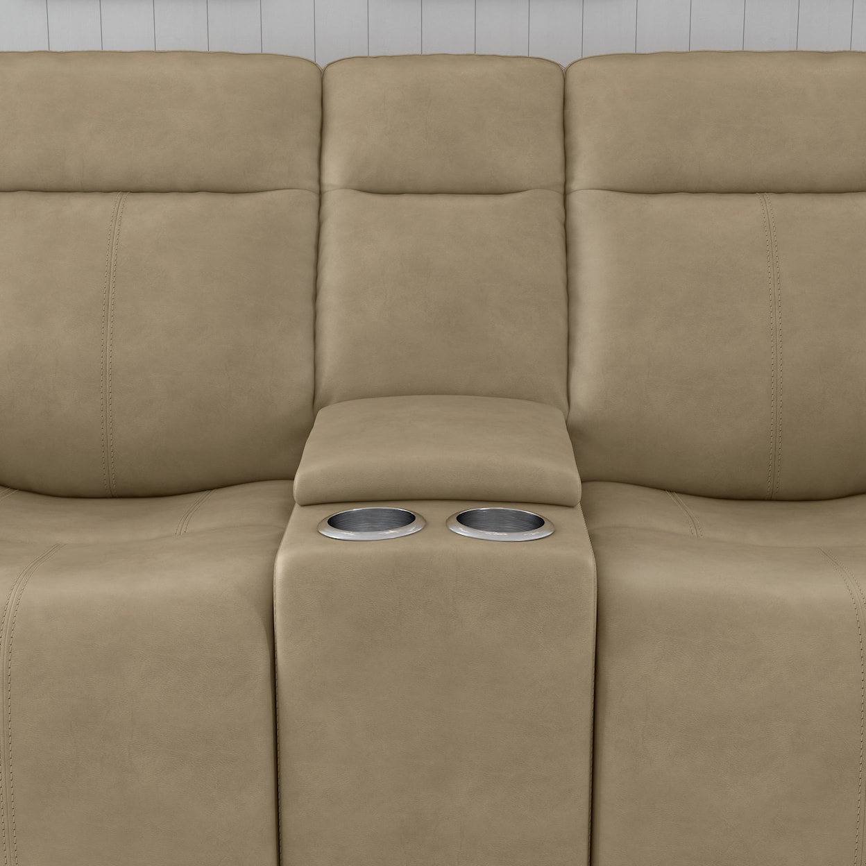 Flexsteel Odell Power Reclining Console Loveseat