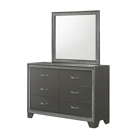 Dresser & Mirror Set